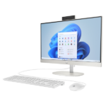 HP AIO 24-cr0008nn 23.8" FHD AG IPS, Core i3-N300 2.4GHz, 8GB, 512GB SSD, Win 11, fehér - Image 2
