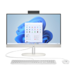 HP AIO 24-cr0008nn 23.8" FHD AG IPS, Core i3-N300 2.4GHz, 8GB, 512GB SSD, Win 11, fehér