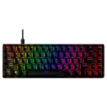 HP HYPERX vezetékes mechanikus gaming billentyűzet Alloy Origins 65 RGB piros switch - amerikai lokalizáció