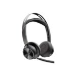 HP POLY fejhallgató Voyager Focus 2 USB-C-C+USB-C/A Adapter Microsoft Teams-tanúsítvánnyal