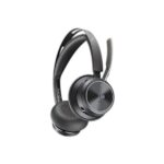 HP POLY fejhallgató Voyager Focus 2 USB-C-C+USB-C/A Adapter Microsoft Teams-tanúsítvánnyal - Image 2
