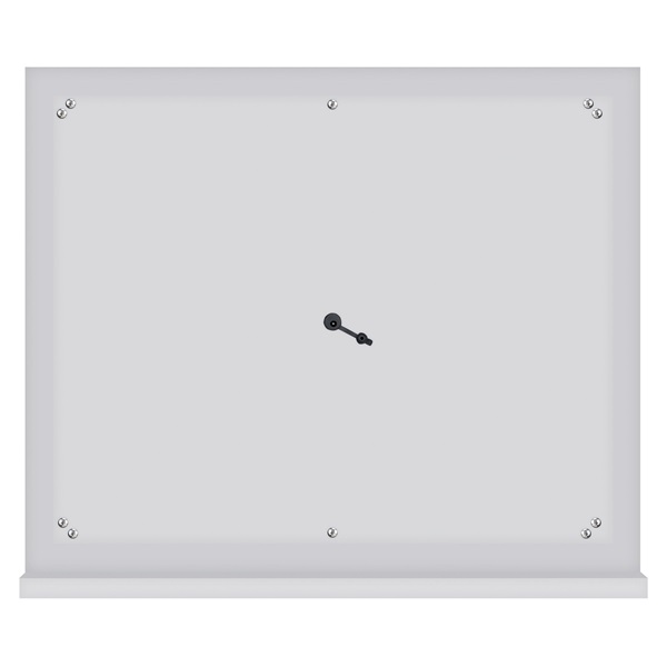 HUMANAS HM02 maxi álló sminktükör, 55x45 cm, 12 LED, integrált érintő gombok 3 színhőmérséklet, szabályozható fény fehér - Image 2