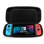 HYPERKIN CarryMate EVA Nintendo Switch/Switch OLED/Switch Lite Erősített utazótok, Fekete - Image 5