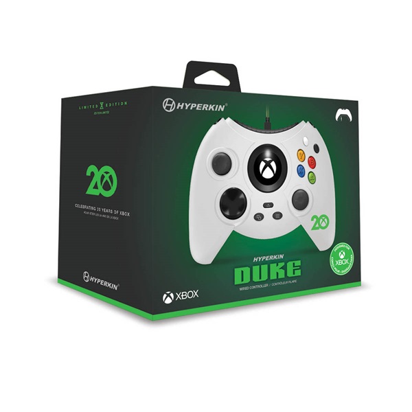 HYPERKIN Duke Xbox Series|One/Windows 11|10 20.Évf. Xbox liszenszelt Vezetékes kontroller, Fehér - Image 2