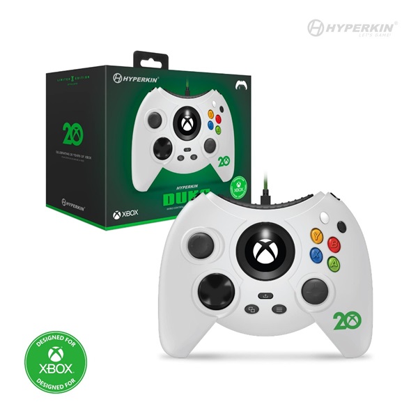 HYPERKIN Duke Xbox Series|One/Windows 11|10 20.Évf. Xbox liszenszelt Vezetékes kontroller, Fehér - Image 1