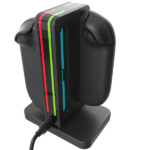 HYPERKIN Power Spire Nintendo Switch 2 Joy-Con Töltőállvány, Fekete