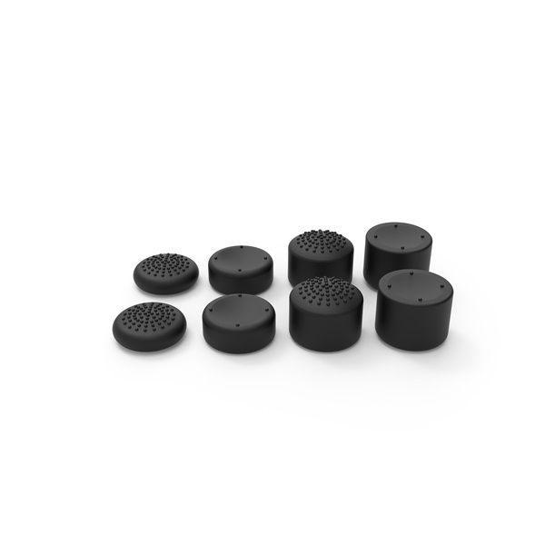 HYPERKIN Pro Series Nintendo Siwtch 2 hüvelykujj csúszásgátló csomag (8-PACK), Fekete - Image 1