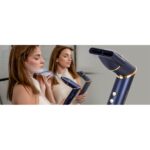 Humanas HD-AT02 Air Touch 2 in 1 luxus hajszárító + hajsütővas, 1000W, 3 teljesítmény 4 hőmérséklet fokazat, 5 feltét - Image 5