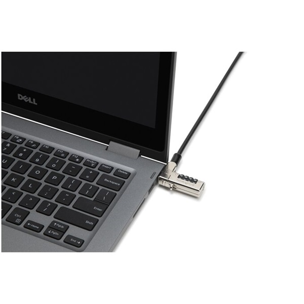 KENSINGTON Kábelzár (Slim N17 Combination Laptop Lock for Wedge-Shaped Slots) - Image 3