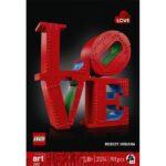 LEGO® Art LOVE, ajándék pároknak és lakásdekorációs ötlet 31214 - Image 4