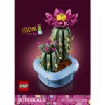 LEGO® Botanicals Virágzó kaktusz, növénydekoráció 11509 - Image 3