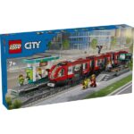LEGO® City Belvárosi villamos és megálló játékszett 60423