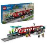 LEGO® City Belvárosi villamos és megálló játékszett 60423 - Image 4