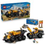 LEGO® City Big Vehicles Homlokrakodó és billenőplatós teherautó 60494 - Image 4