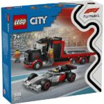 LEGO® City F1®-es kamion egy F1®-es Audi versenyautóval játék 60493