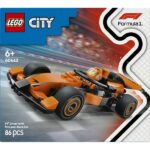 LEGO® City F1®-es pilóta McLaren versenyautóval, minijárművet tartalmazó játékkészlet 60442 - Image 3