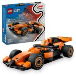 LEGO® City F1®-es pilóta McLaren versenyautóval, minijárművet tartalmazó játékkészlet 60442 - Image 4