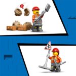 LEGO® City Great Vehicles Sárga árokásó-rakodó 60480 - Image 5