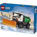 LEGO® City Hókotró teherautó játék jármű minifigurával 60490 - Image 2
