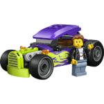 LEGO® City Hot Rod versenyautós építőjáték és minifigura 60485 - Image 5