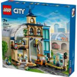LEGO® City Központi pályaudvar, egy készlet az építőjátékok rajongóinak 60469 - Image 2