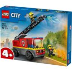 LEGO® City Létrás tűzoltóautó, játék tűzoltójármű, ajándék gyerekeknek 60463 - Image 2