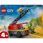 LEGO® City Létrás tűzoltóautó, játék tűzoltójármű, ajándék gyerekeknek 60463 - Image 3