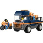 LEGO® City Motorszállító jármű és 2 minifigura 60491 - Image 5