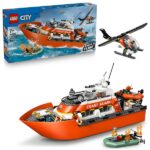 LEGO® City Parti őrség mentőcsónak és helikopter 60504 - Image 4