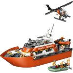 LEGO® City Parti őrség mentőcsónak és helikopter 60504 - Image 5