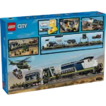 LEGO® City Rablás a rendőrségi vonaton – Játékvonat-készlet 60508