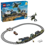 LEGO® City Rablás a rendőrségi vonaton – Játékvonat-készlet 60508 - Image 2