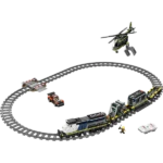 LEGO® City Rablás a rendőrségi vonaton – Játékvonat-készlet 60508 - Image 3