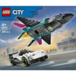 LEGO® City Repülő vs. autó – Játékautók és repülőgép játékkészlet 60489 - Image 3
