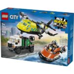 LEGO® City Repülőgép, emelőkosaras kocsi és légpárnás jármű remix 60505 - Image 2