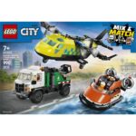 LEGO® City Repülőgép, emelőkosaras kocsi és légpárnás jármű remix 60505 - Image 3
