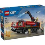 LEGO® City Repülőtéri tűzoltóautó – Játék teherautó-építőkészlet 60499