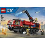 LEGO® City Repülőtéri tűzoltóautó – Játék teherautó-építőkészlet 60499 - Image 3