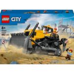 LEGO® City Sárga buldózer, építési területet megjelenítő játékkészlet 60466 - Image 3