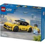 LEGO® City Sárga taxi – Modellautókészlet 2 minifigurával 60487 - Image 2