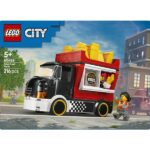 LEGO® City Sültkrumpli-árus büfékocsi – Játéképítő-készlet 60488 - Image 3