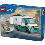 LEGO® City Sürgősségi mentőautó, játék autót tartalmazó építőszett 60451 - Image 2