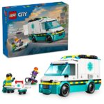 LEGO® City Sürgősségi mentőautó, játék autót tartalmazó építőszett 60451 - Image 4