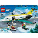 LEGO® City Sürgősségi mentőrepülőgép, játék repülőgépet tartalmazó építőszett 60465 - Image 3