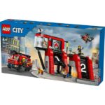 LEGO® City Tűzoltóállomás tűzoltóautóval 60414 - Image 2