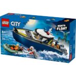 LEGO® City Üldözés rendőrségi csónakkal, játék felfújható motorcsónakkal és gumicsónakkal 60456 - Image 2