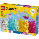 LEGO® Classic Átlátszó bűvös kockák, játék színes építőelemekkel 11040 - Image 2