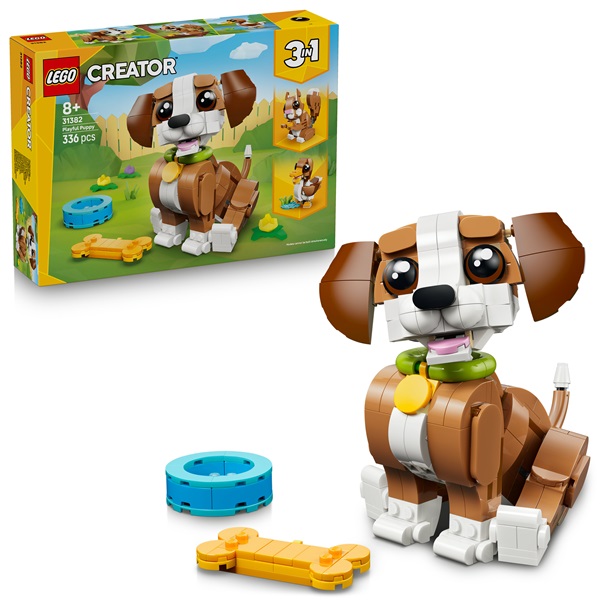 LEGO® Creator 3 az 1-ben Aranyos állatok: Játékos kiskutya 31382 - Image 4