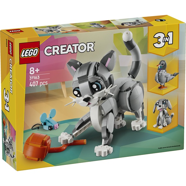 LEGO® Creator 3 az 1-ben Játékos cica, játék állatos szett 31163 - Image 1