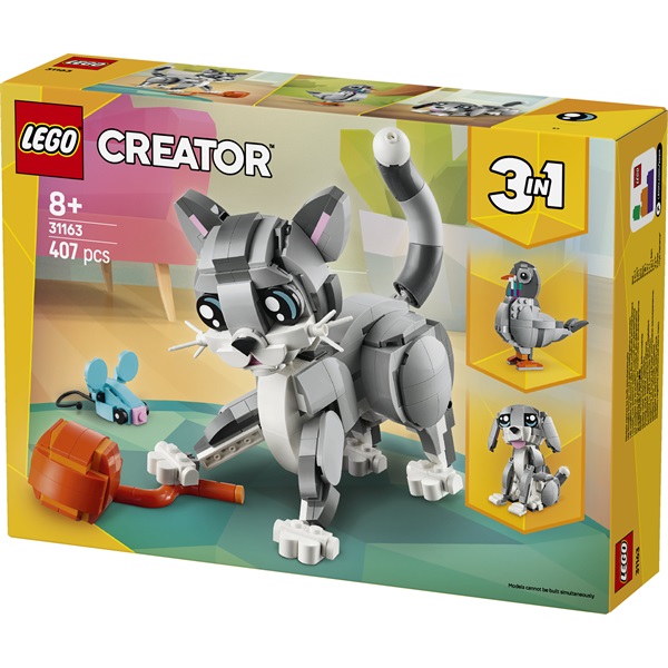 LEGO® Creator 3 az 1-ben Játékos cica, játék állatos szett 31163 - Image 2